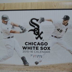 Chicago White Sox SGA Giveaway 2015-16 Team Calendar - MLB Players Collectible